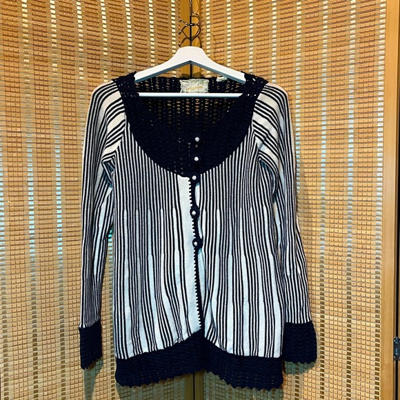Anthropologie Sparrow Button Down Knit Cardigan - Picture 2 of 5